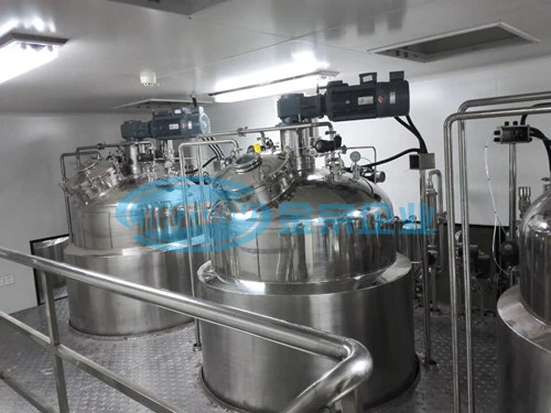 3L - 25000L Industrial Fermentor Stainless Steel Bioreactor China Manufacturer