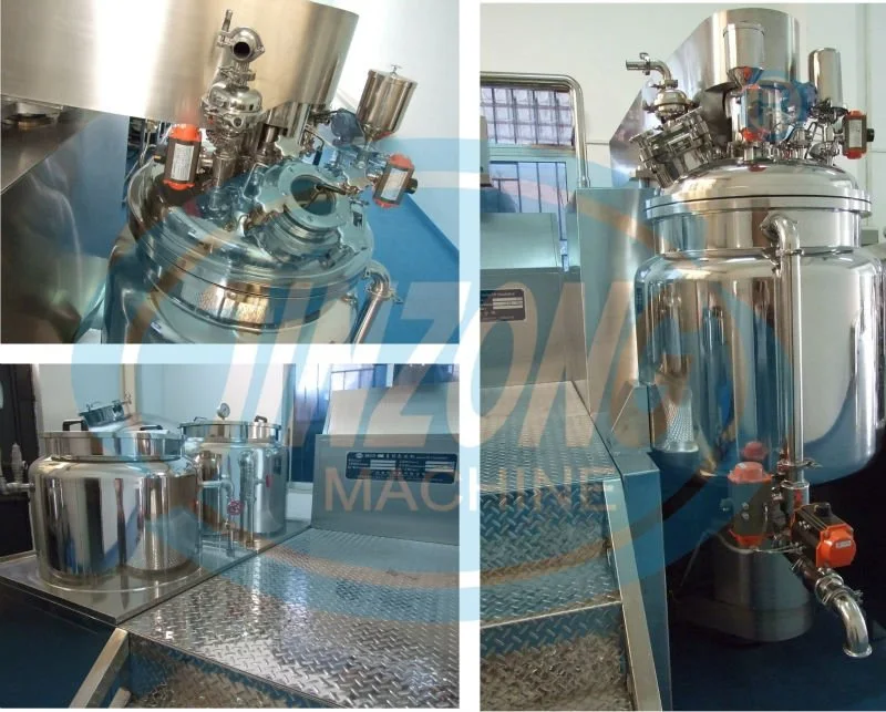 Jacketed Mixing Vessel Pharma Ointment Mixer Cream Mixing Machine