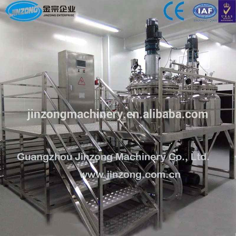 Syrup Making Machine Oral Liquid Manufacturing Mixing Vessel