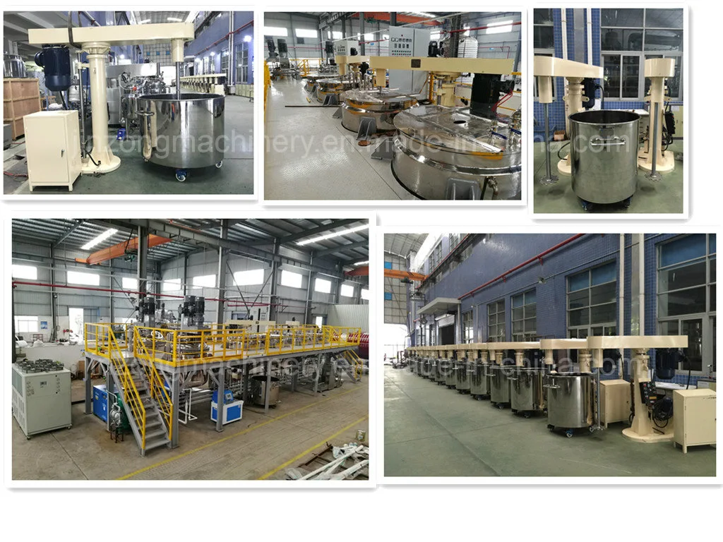 Professional Manufacturer Platform Paint Disperser Mixer Making Production Machine