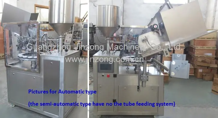 Automatic Laminated Tube Filling and Sealing Machine
