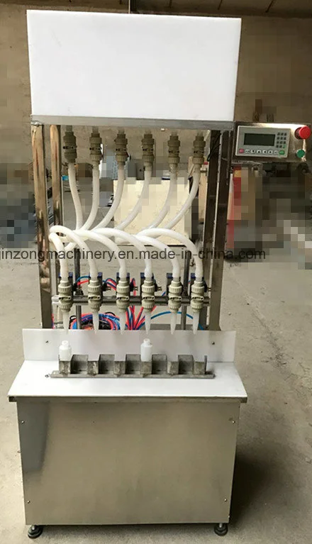 Anticorrosive Liquid Filling Machine with 6 Heads for Cleaning Liquid
