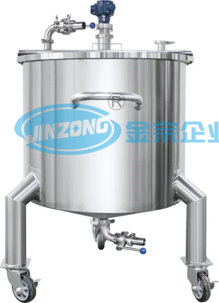 Customized Stainless Steel Sanitary Storage Tank for Pharmaceutical and Food Production