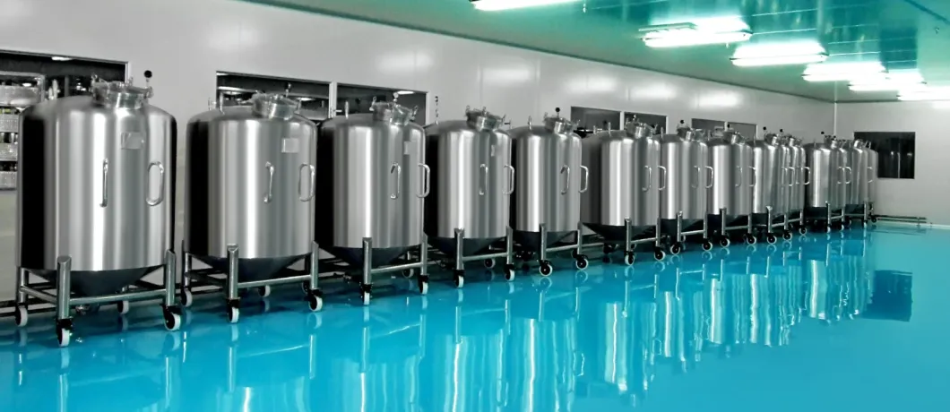 Pharmaceutical Sanitary Grade Stainless Steel Buffer Tank Storage Tank