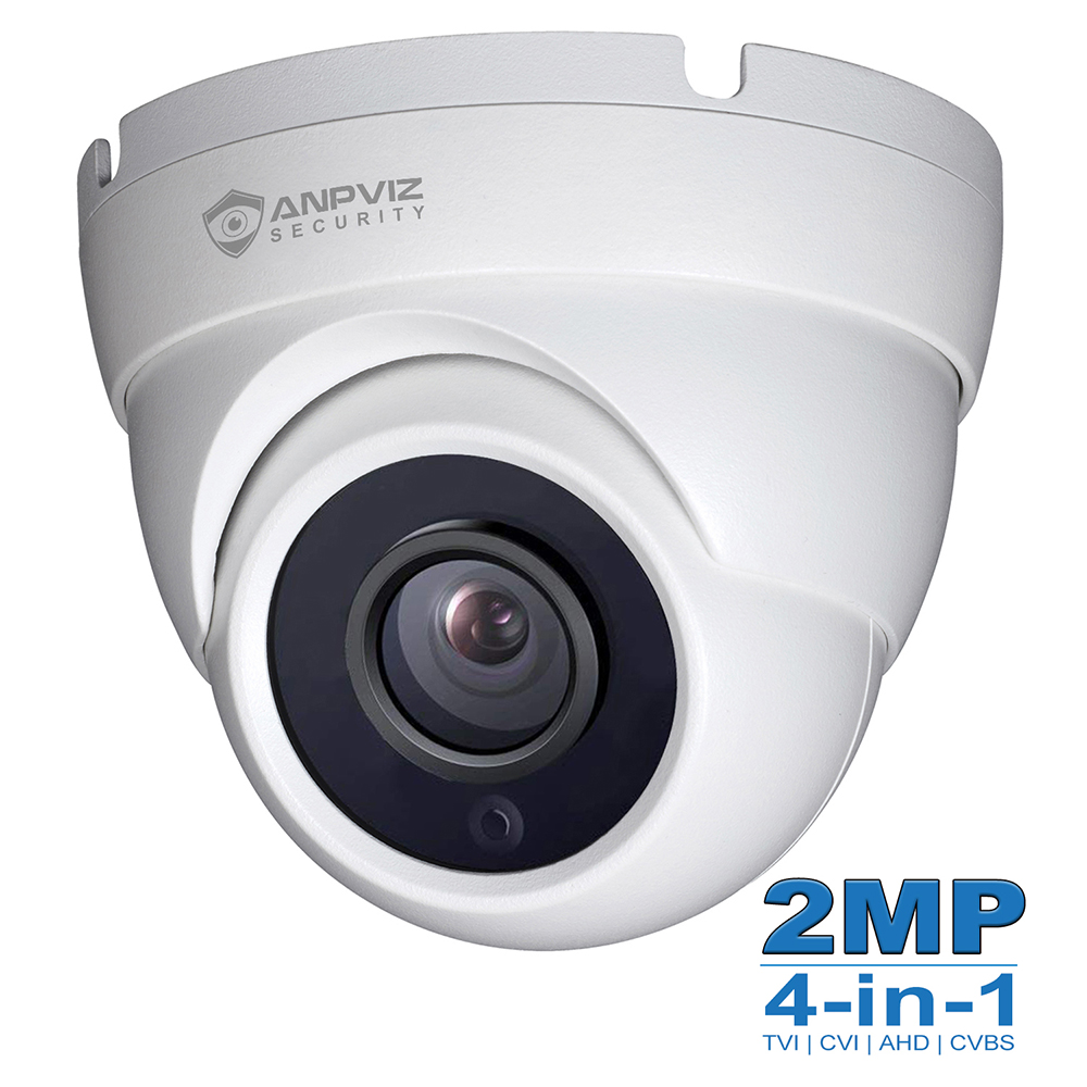 Hikvision DOME CCTV CAMERA 4MP FULL HD 1080P OUTDOOR NIGHT VISION 4IN1 TVI AHD CVI CVBS 