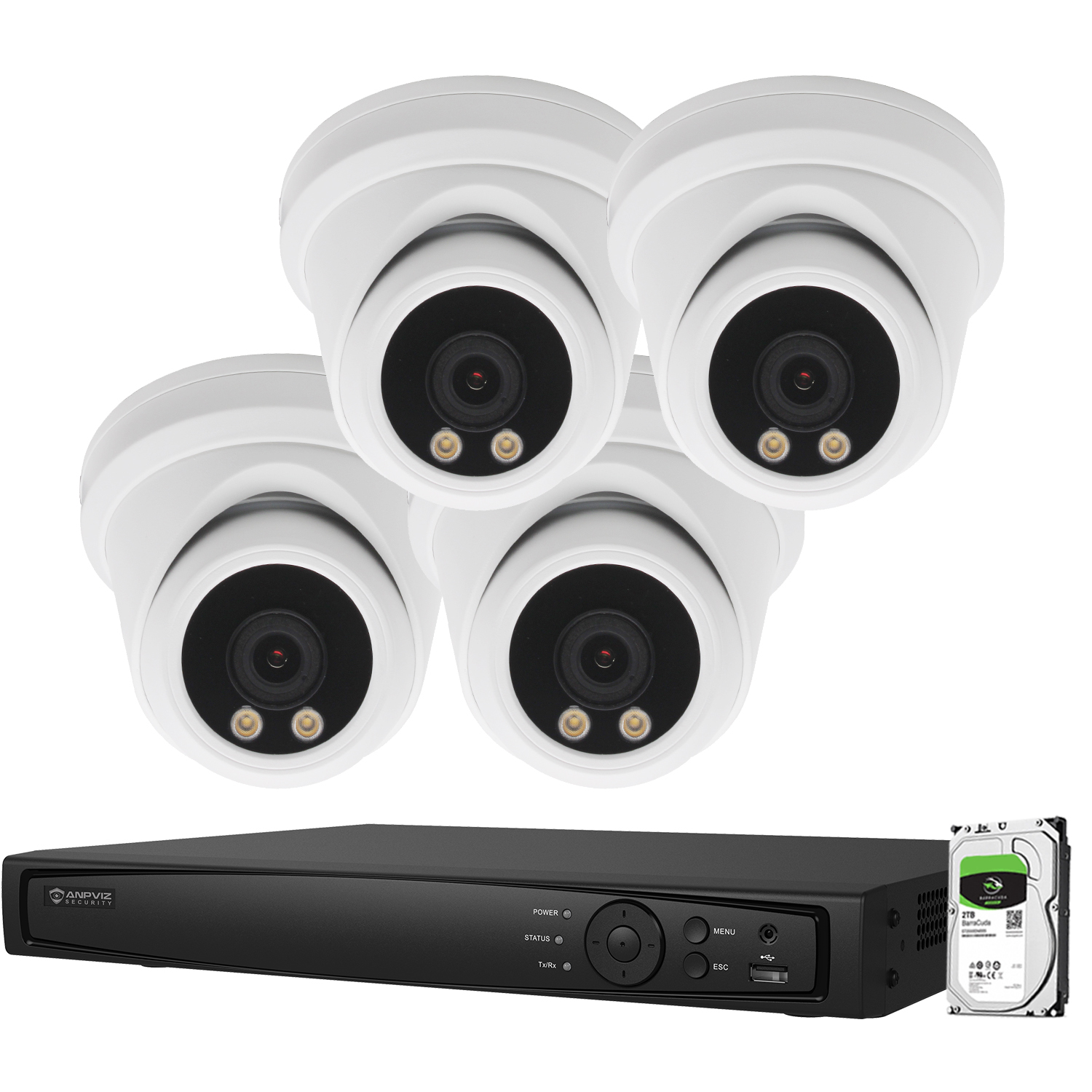 5mp poe security camera hot sale system