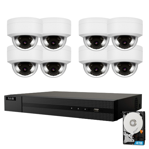 Anpviz (Hikvision Compatible) 5MP 16CH PoE IP Camera System, 16 Channel ...