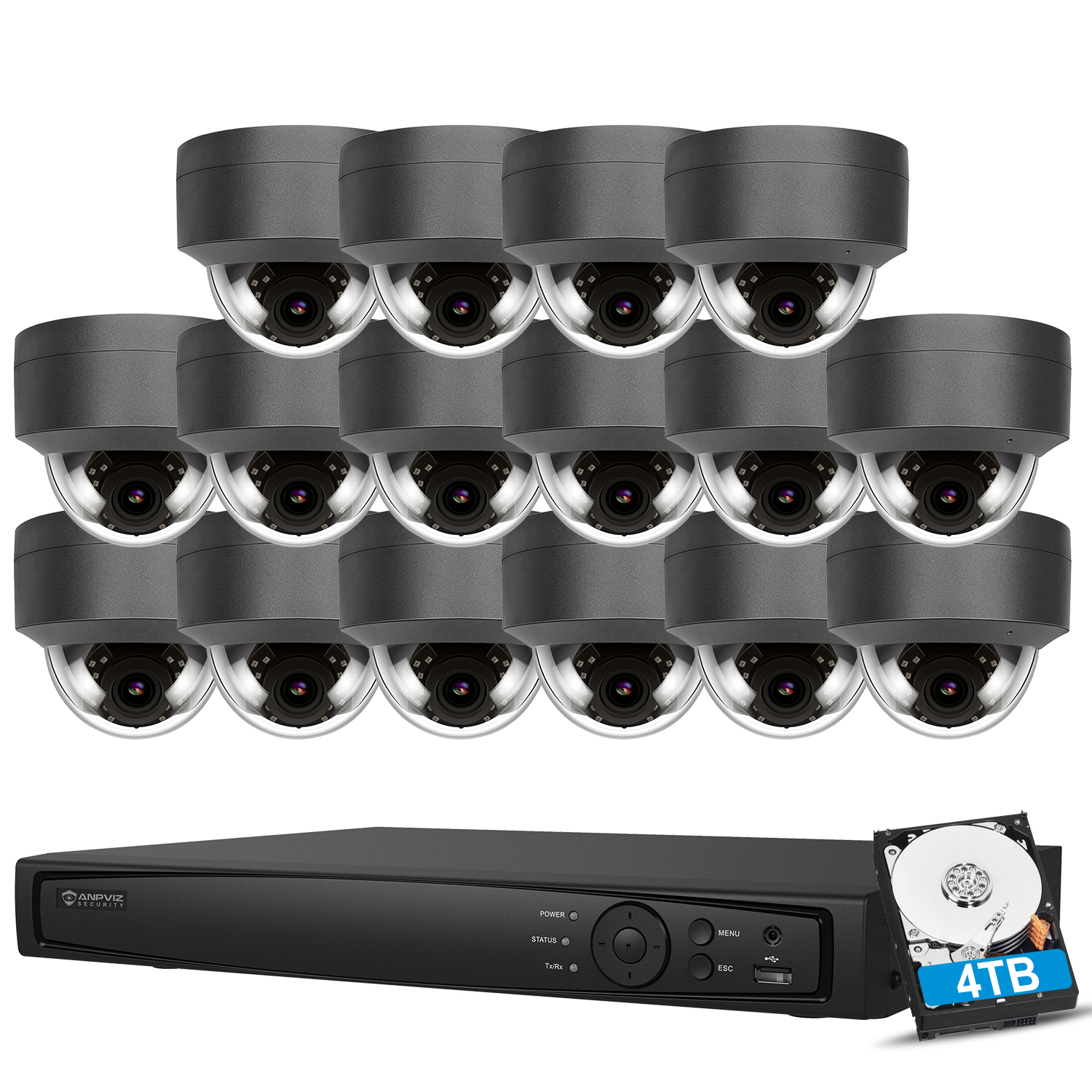 Nvr dome sales camera system