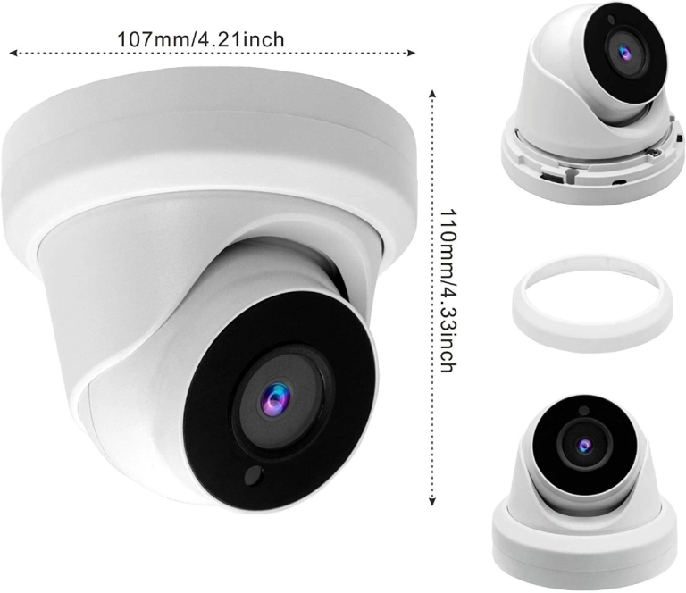 Caméra de surveillance IP WIFI intérieure 8504 pilotable à distance