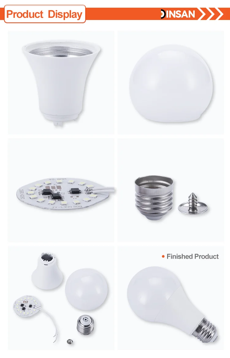 Factory hot sale SKD 5w LED Light Bulb E27 Lamp  light bulb