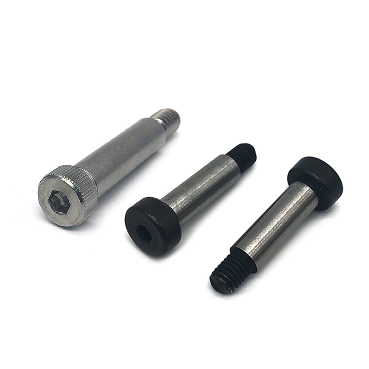 China fastener customized screw bolt Stainless steel knurled thumb step