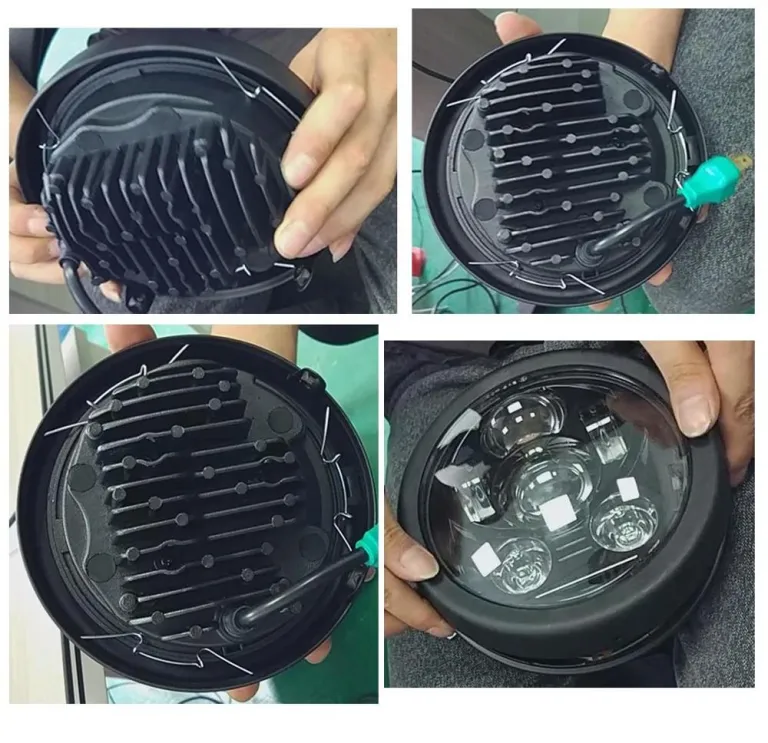 LED Scheinwerfer E-geprüft 5.75 Zoll TYP5 Universal - Foto 13