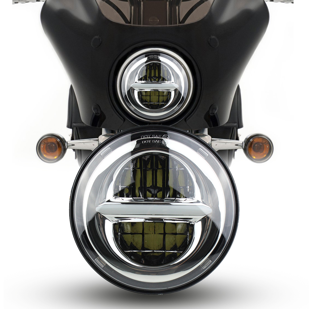 ハーレー純正　LEDヘッドライト　7インチ用 新品未使用純正 LEDヘッドランプ 7インチ ブラック