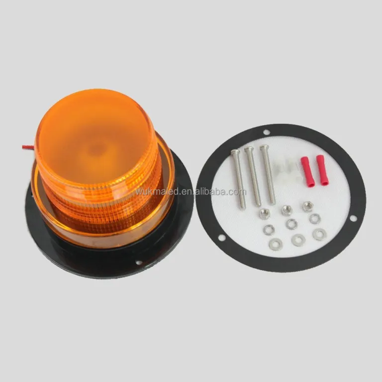 Lampeggiante LED Blu, Luce Di Avvertimento Magnetica Lampeggiante Per Veicoli Con Presa Accendisigari Da 12 80 V 90055021 - Foto 6