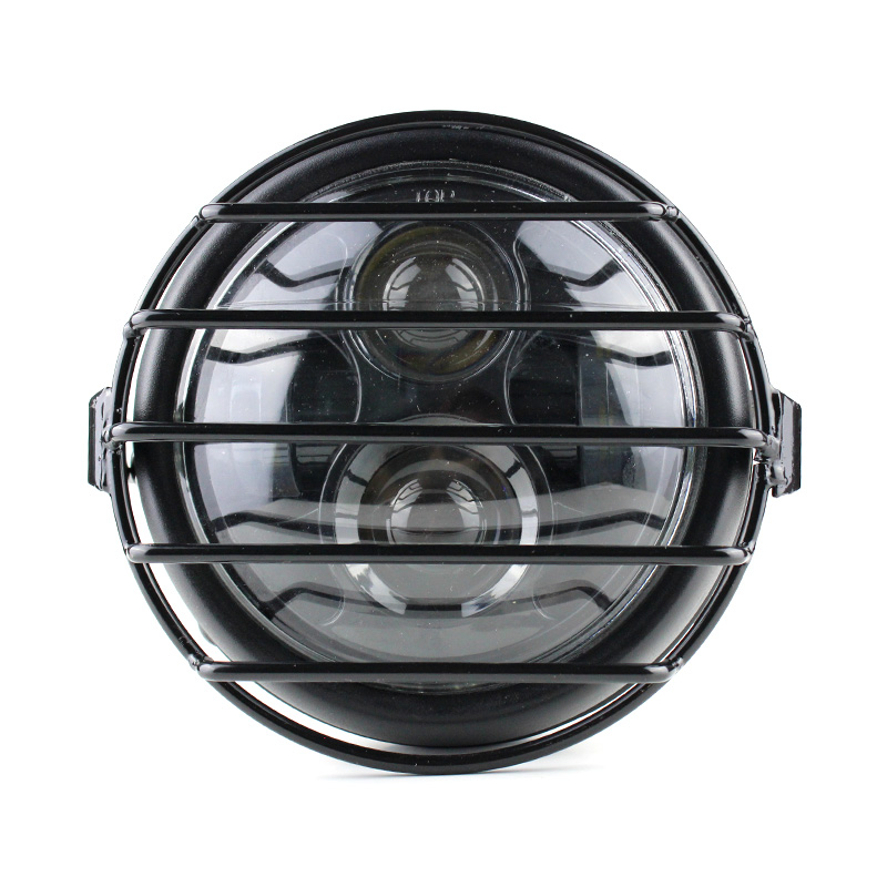 Motorcycle Grille Headlight Guard  Motorcycle Accessories 5.75inch Headlight Protector Cover