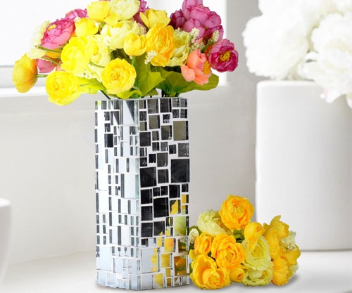 DIY Mosaic craft kit creative home decor glass mirror hobby set