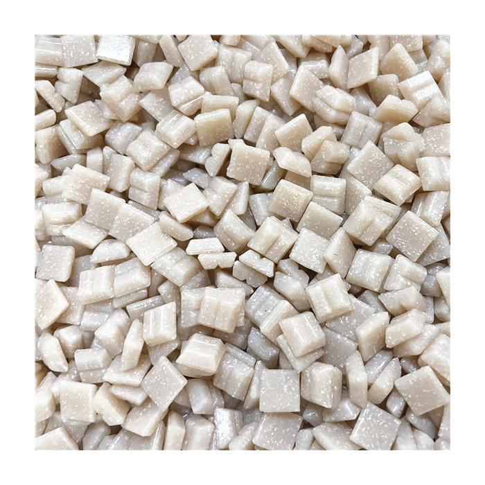 Factory direct mini decorative crafts iridescent stone tiles craft glass mosaic tiles