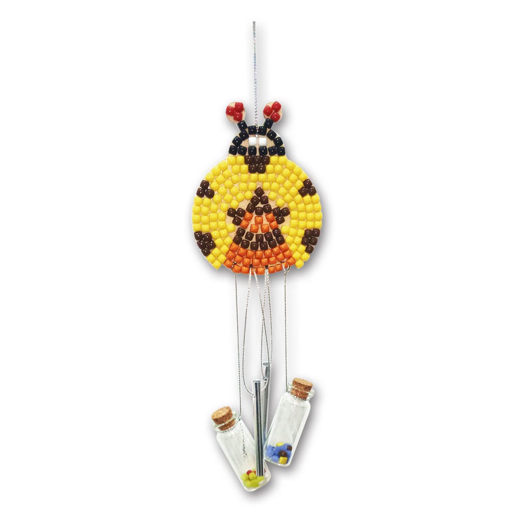 DIY kids craft different themes wind bell mosaic kit toy diy
