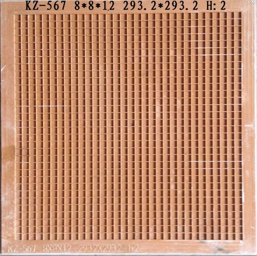 20mm mosaic grid ceramic crystal mosaic plastic mould glass mosaic on a grid