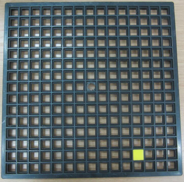 20mm mosaic grid ceramic crystal mosaic plastic mould glass mosaic on a grid