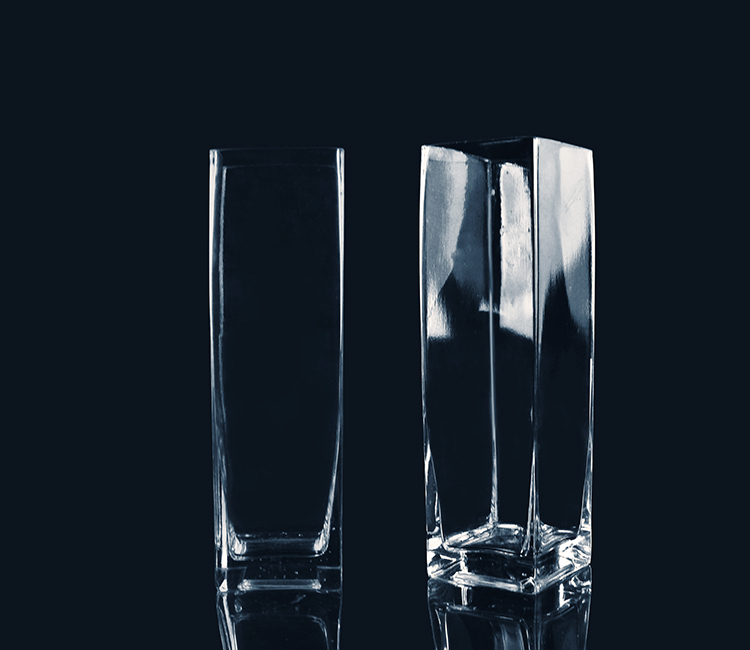 Glass vase glassware for DIY craft kits