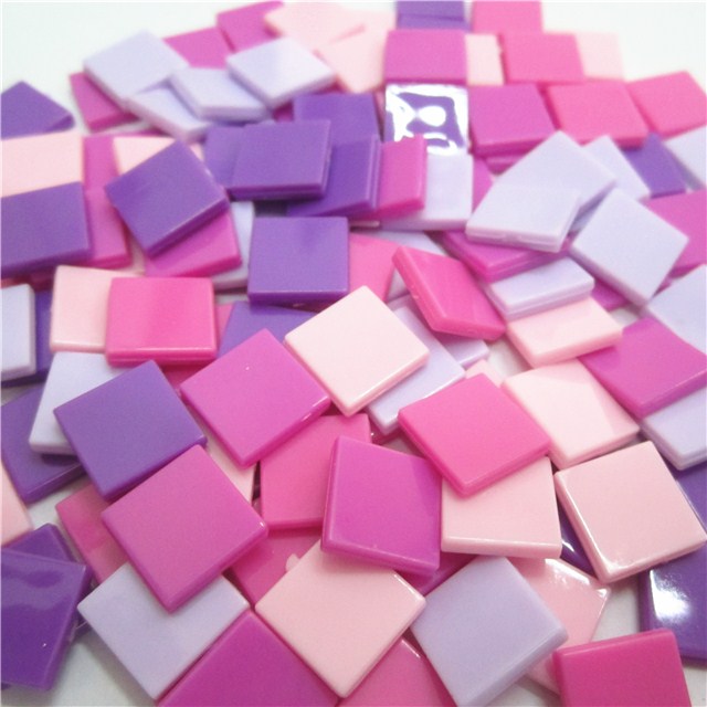 10x10mm mini craft mosaic tiles acrylic tiles mosaic tiles for craft