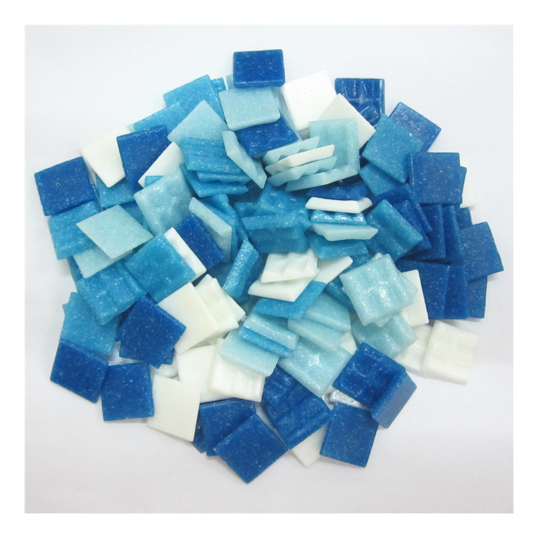 Hot Sale Design Square Shape Glass Craft Mosaic Tiles for Crafts Colorful