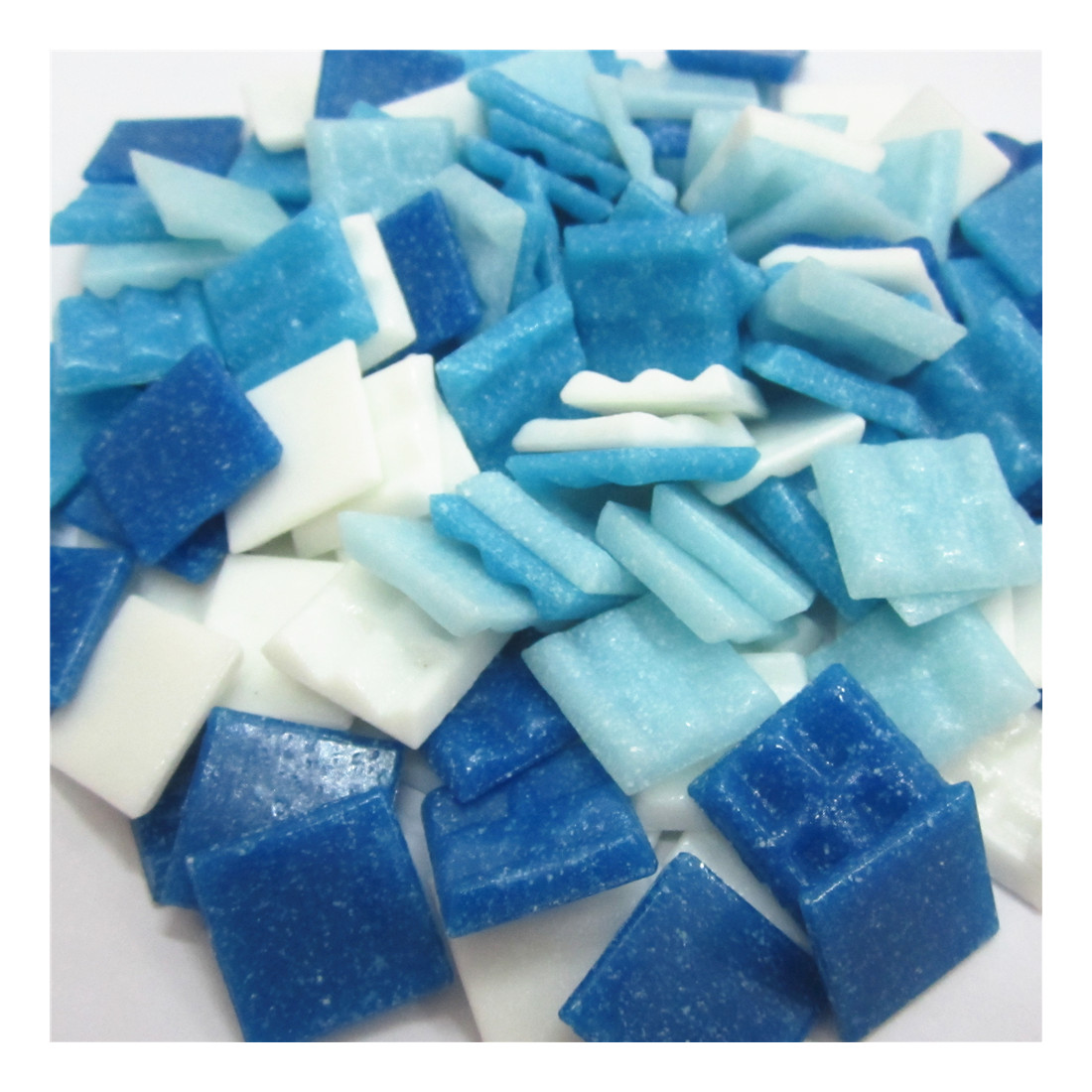 Decorative Mosaic Tiles Assorted Colors Mosaic Pieces Glass Mosaic Supplies for Crafts