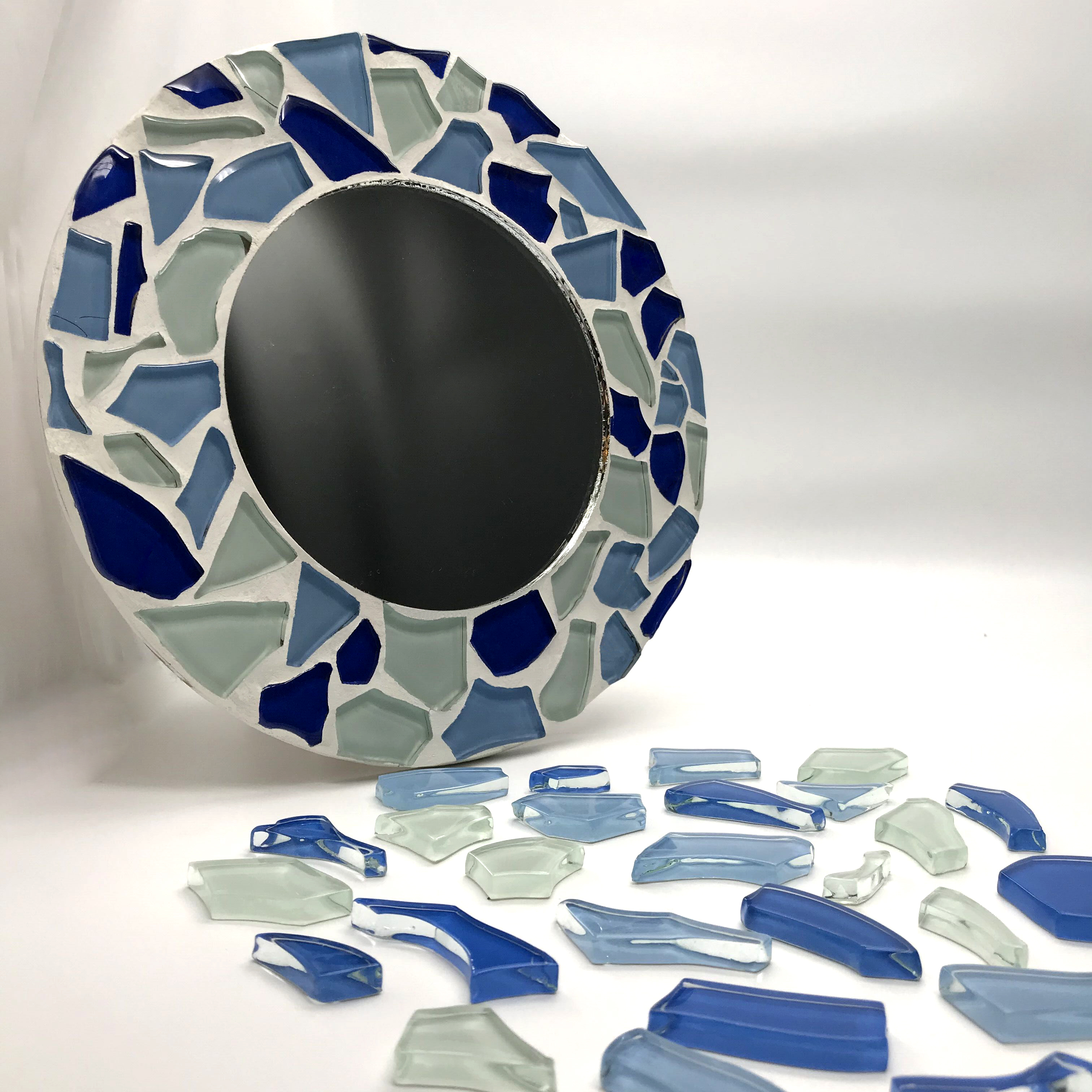 DIY Mosaic craft kit creative home decor glass mirror hobby set