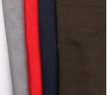 100GSM Custom Jacket Inner Lining Fabrics Textiles Outerwear Net Mesh Fabric