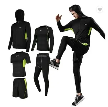 Sports Mens Gym Clothes Fitness Yoga Wear Sportswear Fitness Wear Workout Apparel Clothing