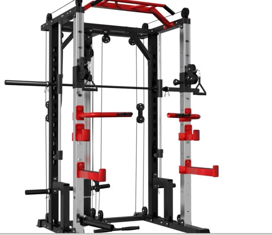 Gym Smith Machine Power Squat Rack for Home Gym Machine Home Indoor Workout Equipment Sporting Goods Treadmill Yoga Exercise
