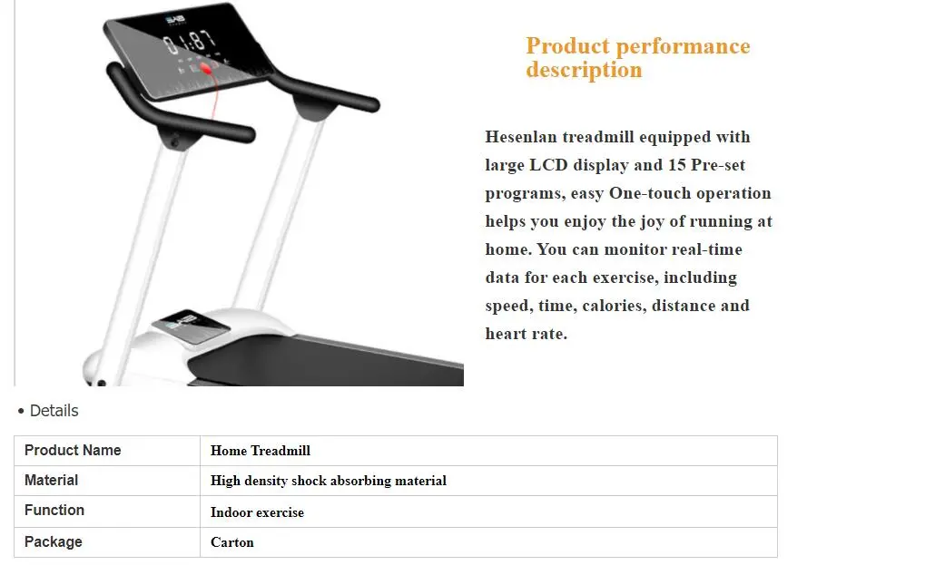 Treadmill Walaking and Running Machine Electric Folding Motorized Manual Exercise Training Running Gym Machine Equipment Treadmill Home Indoor Gym