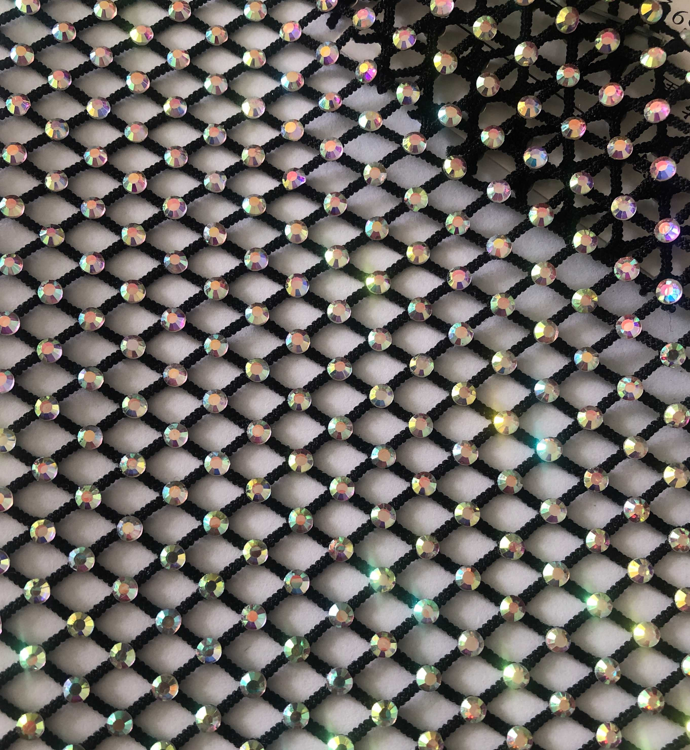 WADORN Tissu En Résille En Polyester Extensible Pour