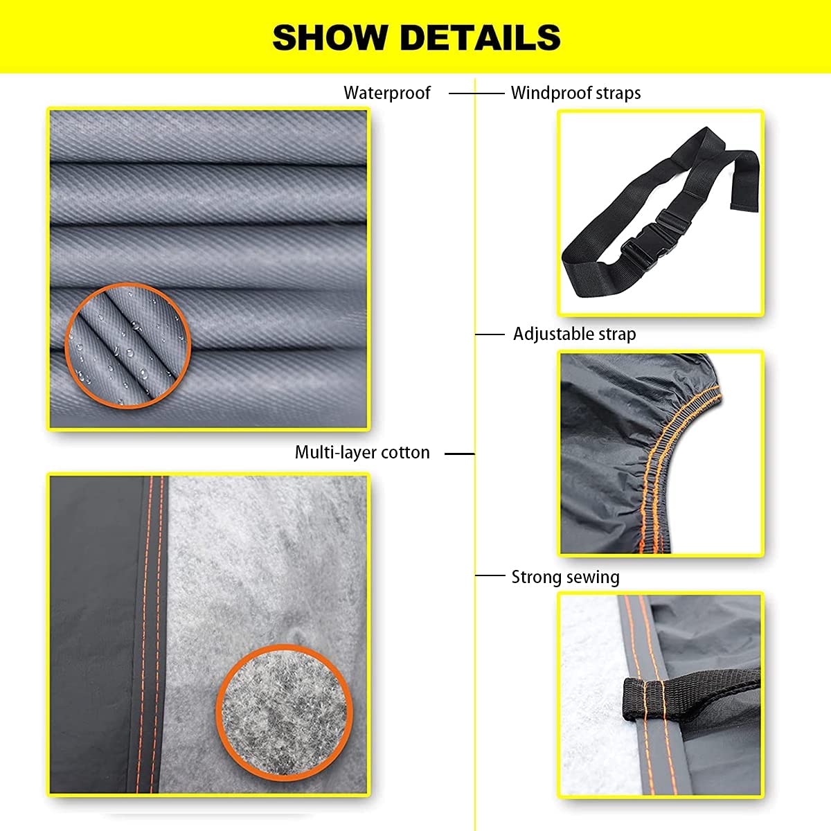 Cover Queen Waterproof HighReflective Aluminum Car Cover Strong Sun