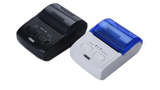 HOIN - Stampante portatile alimentata a batteria Mini HOP-H200 USB
