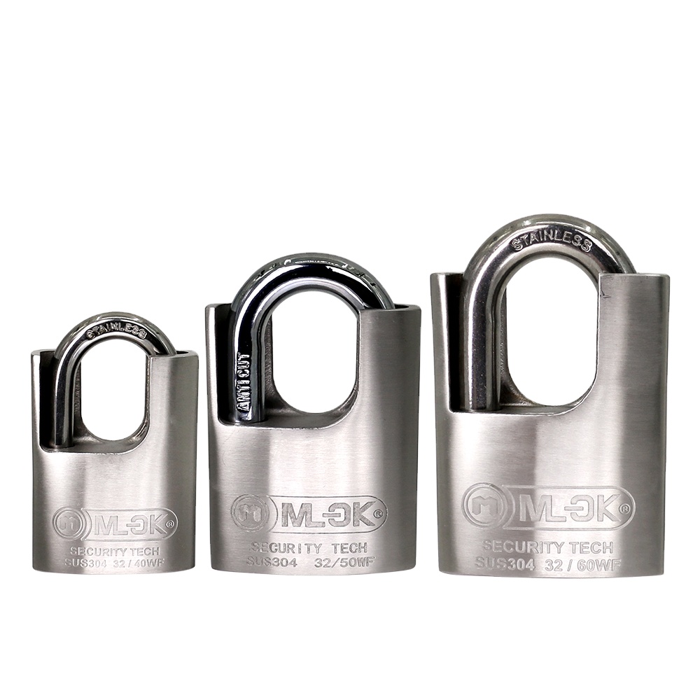 Moklock - 304 stainless steel small padlock 40mm Stainless Steel Padlock