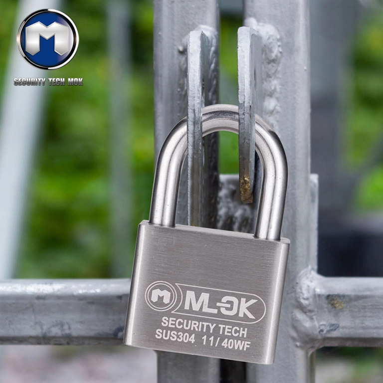 Moklock - Candados de seguridad Mok Candado pequeño de acero