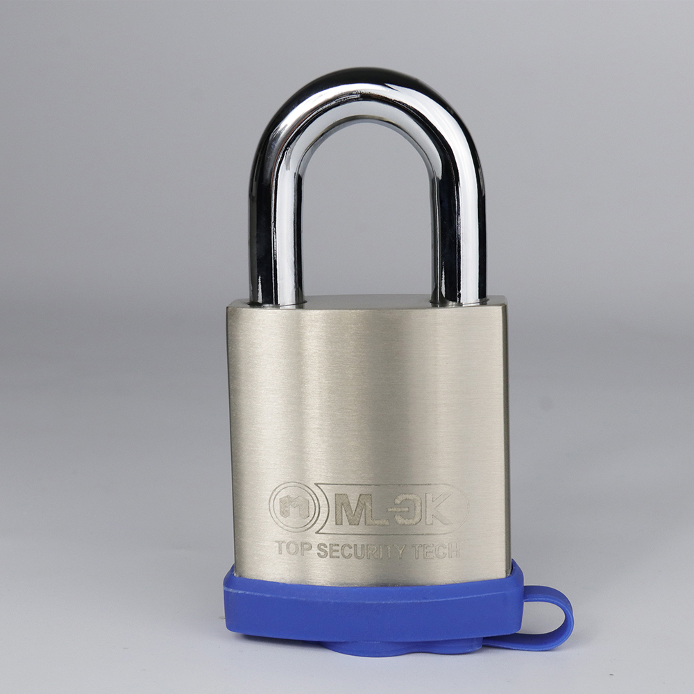 Moklock - quick unlock applicable to multiple scenarios Outdoor waterproof brass anti-theft alarm fingerprint smart padlock Fingerprint Padlock