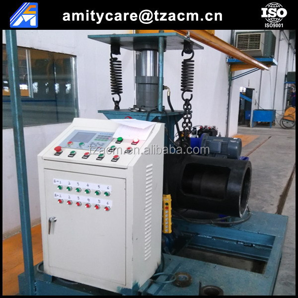 hydraulic concrete pole tensioning jack machine with oil pump