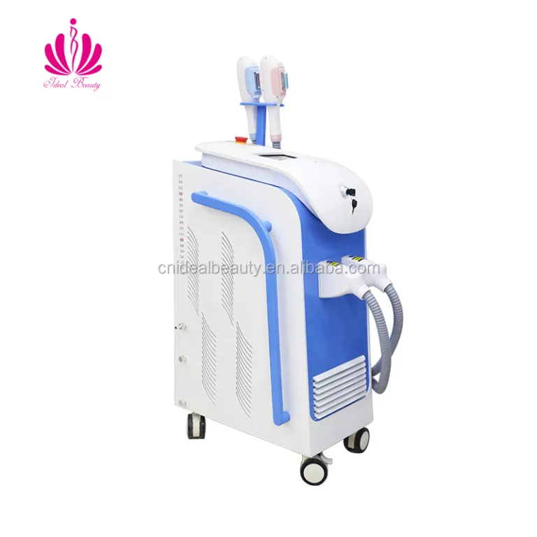 Appareil Professionnel D'épilation IPL RF + Nd:YAG Double écran - Épilation Et Rajeunissement Visage & Corps