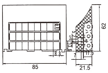 Hairise Zmb-6 Food Grade Material with FDA Transition Plate Wtih ISO Certificate