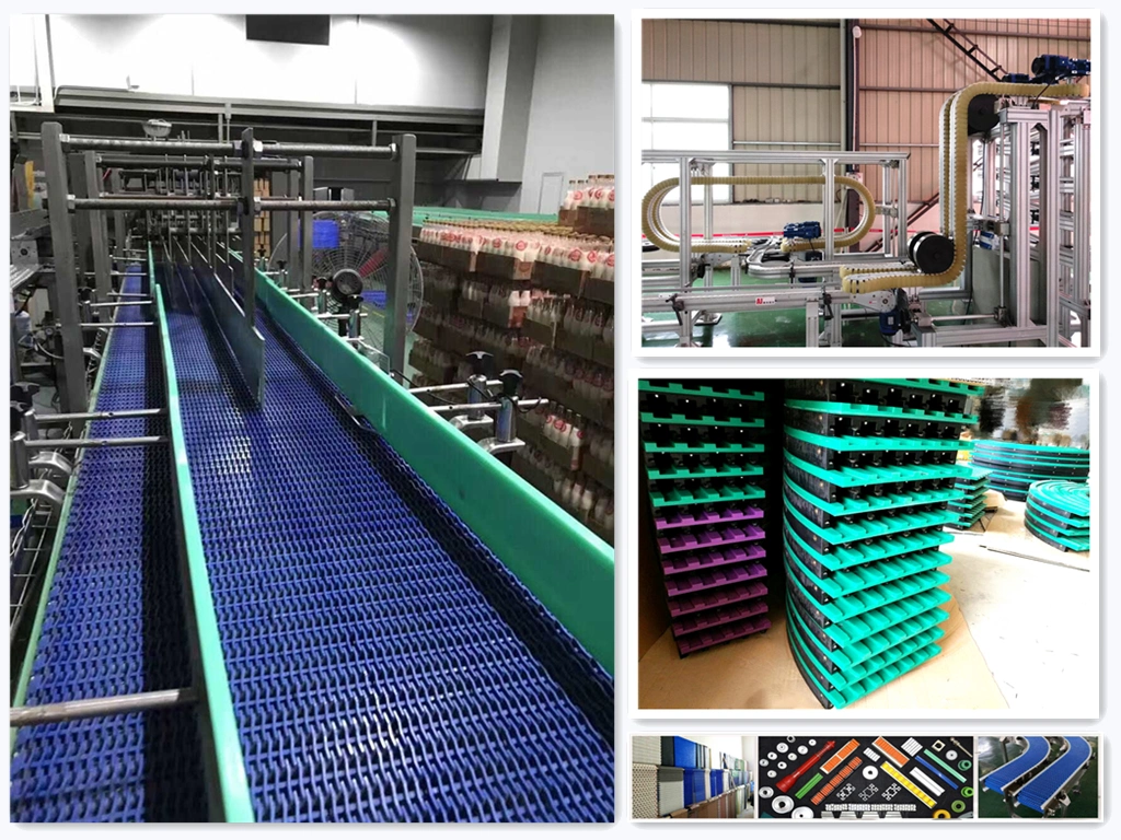 Hairise Colorful Plastic Conveyor Guide Rail with Turning