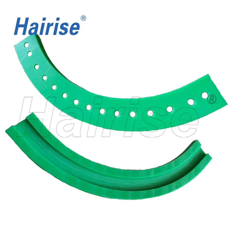 Hairise PE Material Guide Rails for Pricing Slat Chain Conveyor