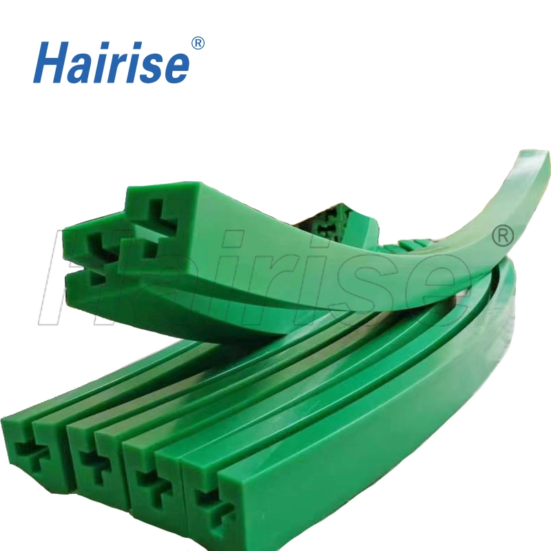 Hairise PE Material Guide Rails for Pricing Slat Chain Conveyor