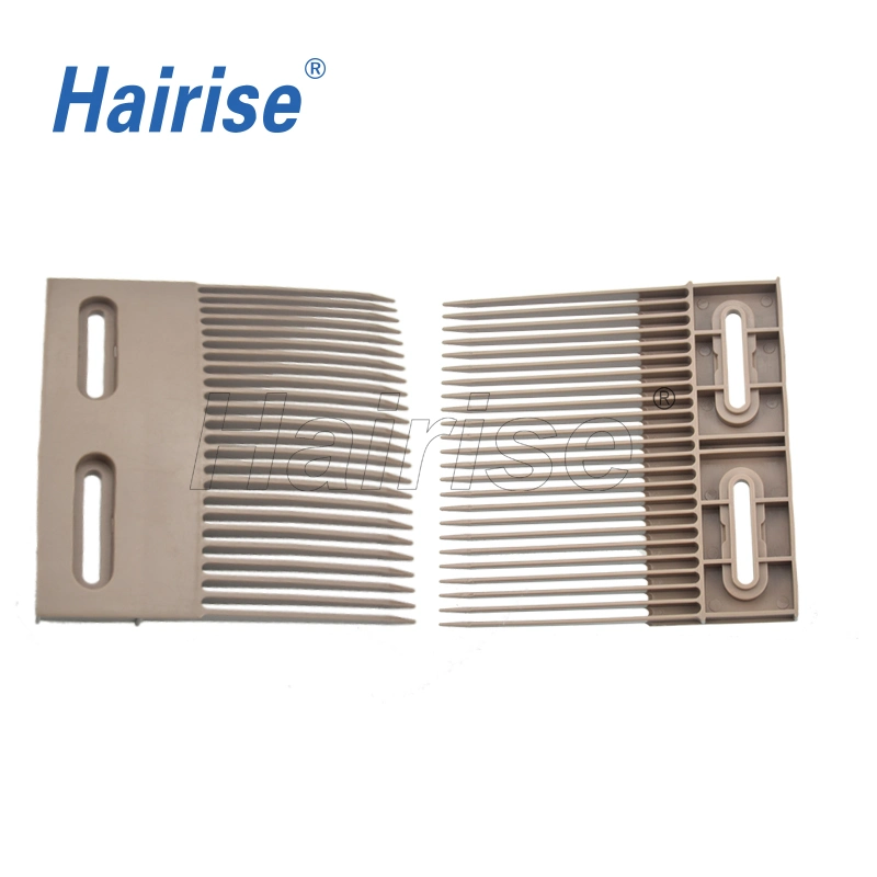 Hairise Plastic Transfer Finger Plate for Conveyor (Har4809) Used for Bakery, Dairy, Fruit, and Vegetable