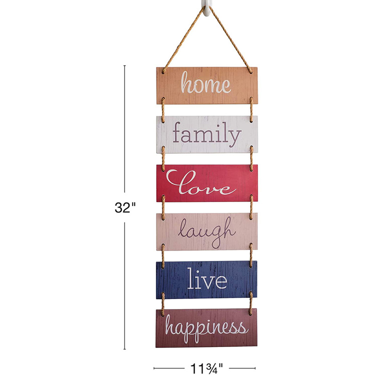 Hot selling large Hanging Wall Sign Wood Wall Decoration