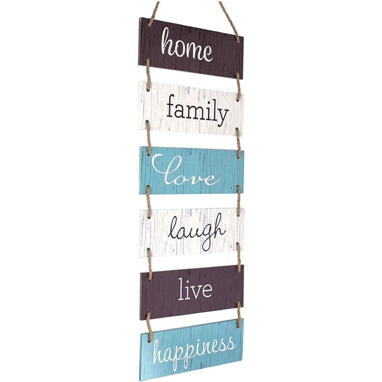 Hot selling large Hanging Wall Sign Wood Wall Decoration