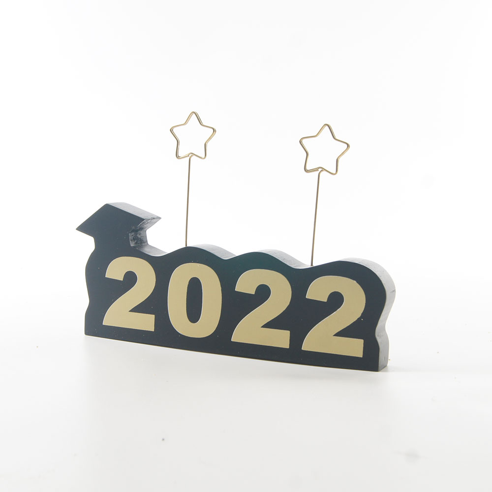 Tabletop Photo Clips Wood Block 2022