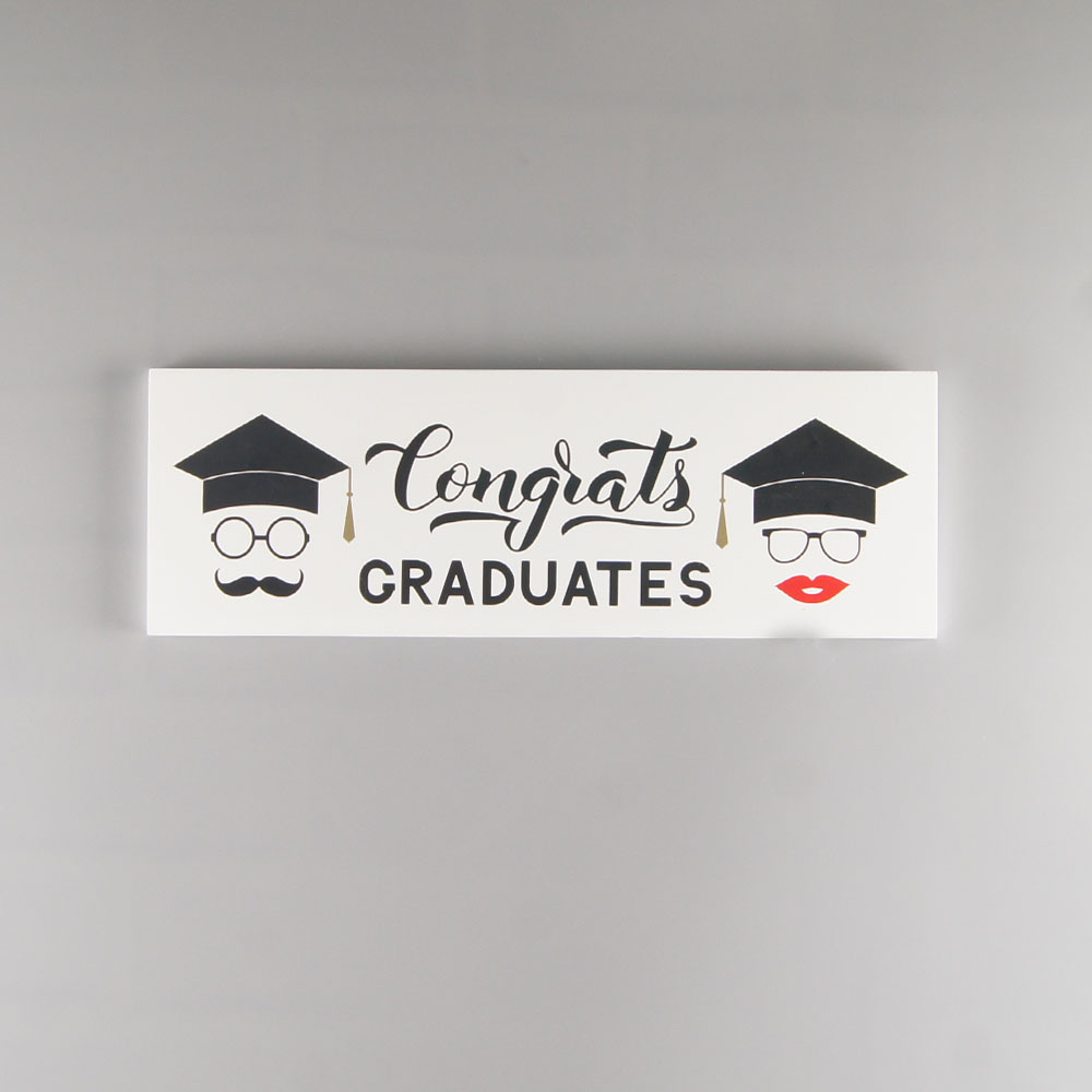 Graduation wholesale decor wood sign